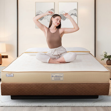 Elevate latex hybrid Mattress with memory foam