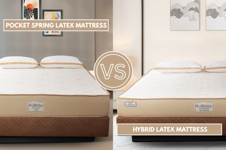 Pocket Spring Latex Mattress vs. Hybrid Latex Mattress—Which One Should You Buy?