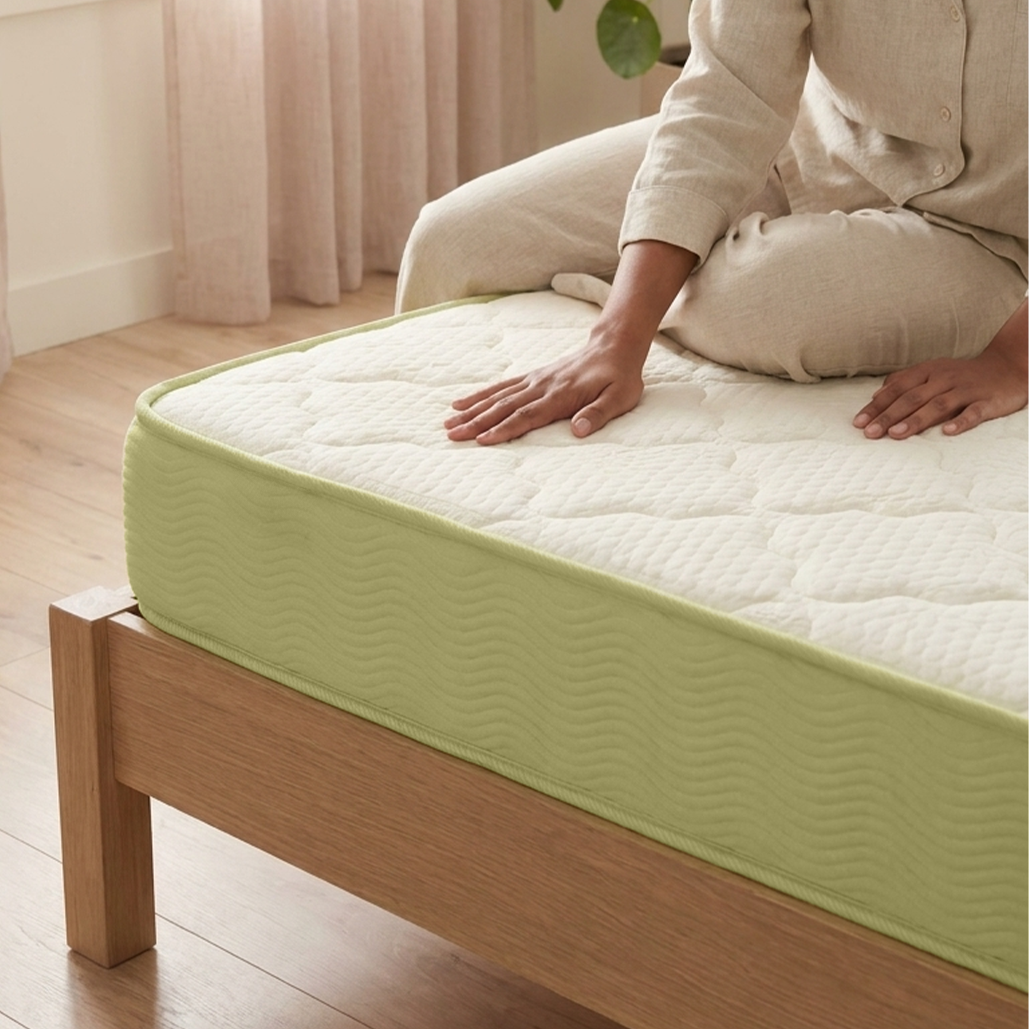Dreamzee Samya - 100% Certified Natural Latex + Coir Hybrid Mattress – Hard Comfort - Image 5