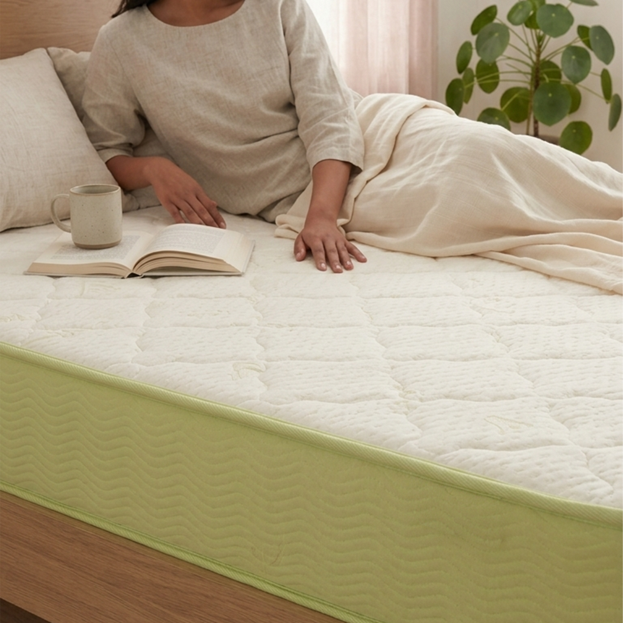 Dreamzee Samya - 100% Certified Natural Latex + Coir Hybrid Mattress – Hard Comfort - Image 7
