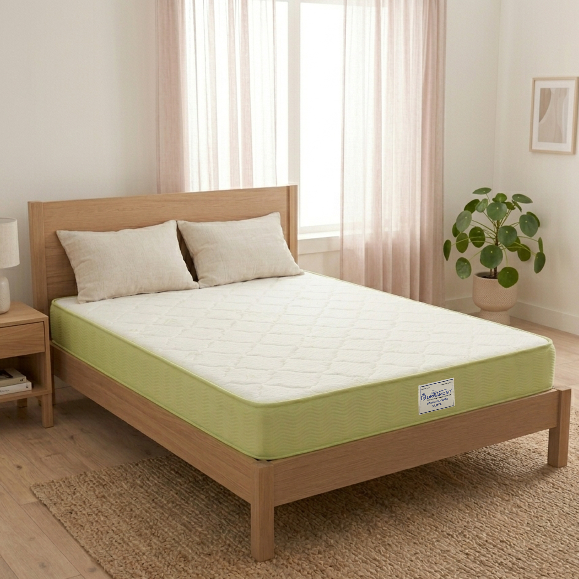 Dreamzee Samya - 100% Certified Natural Latex + Coir Hybrid Mattress – Hard Comfort - Image 6