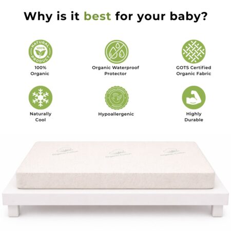 Why latex crib mattress best for your baby